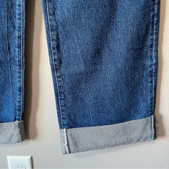 Anthropologie PILCRO The Austyn High-Rise Cuffed Wide Leg Jeans Size 28 - Picture 9 of 14